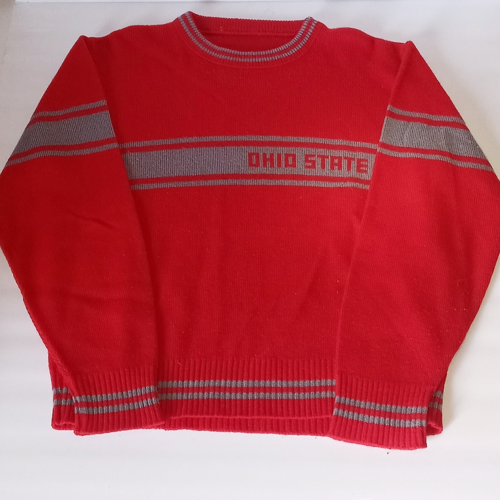 Barron mens OHIO STATE Knit Sweater size L